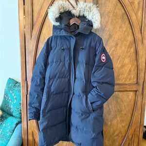W XXL Canada Goose Shelburne Parka Heritage Admiral Blue